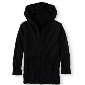 Pink Angel Girls Hooded Long Cardigan Sweater